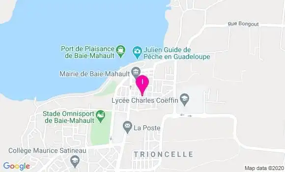 Localisation Jacqueline Philomin