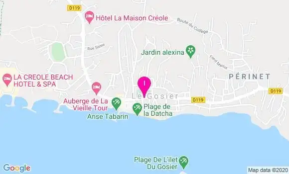 Localisation Sarah Rutil