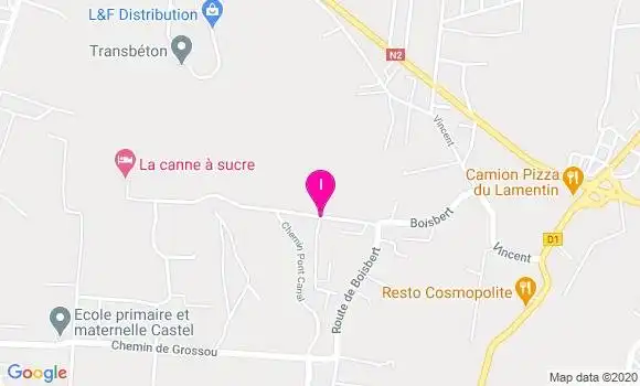Localisation Nicolas Tessier