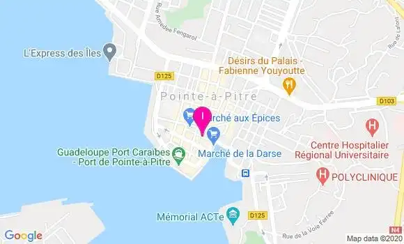 Localisation Ruth Pierre Louis