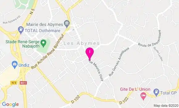 Localisation Sabine Antonius