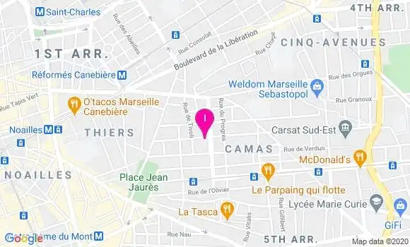Localisation Daniele Farine