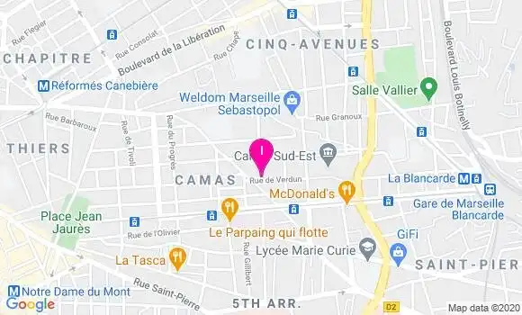 Localisation Brigitte Femenia