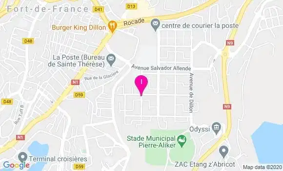 Localisation Michel Boudine