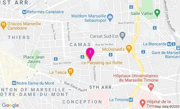 Localisation Patrice Cazes