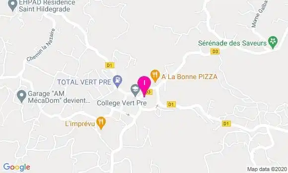 Localisation Dellia Bontrain