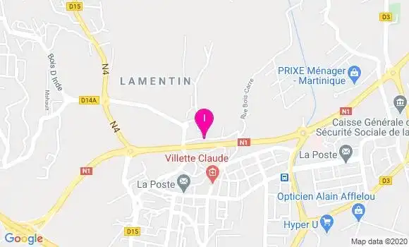 Localisation Christelle Maricel