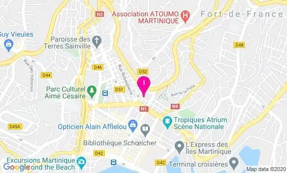 Localisation Nadia Edmond