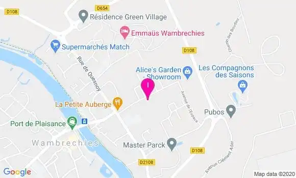 Localisation Carrine Goldery