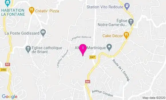 Localisation Ghislaine Dalmasie Vilet