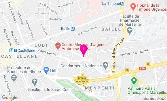 Localisation Sandie Dreux