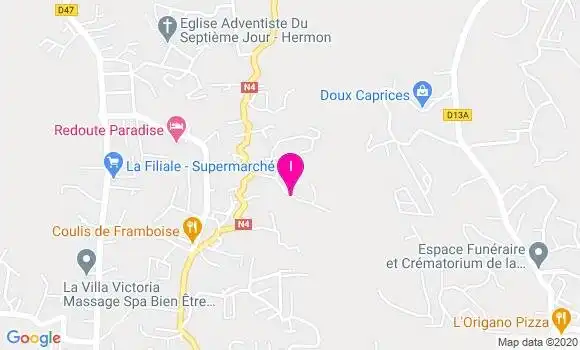 Localisation Pascale Dieudonne