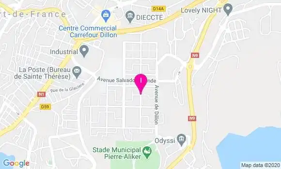 Localisation Erick Guiose