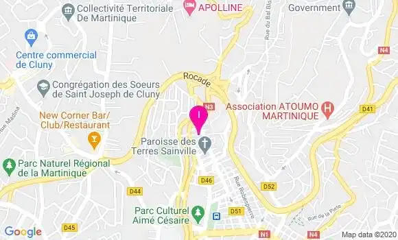 Localisation Rejane Joseph