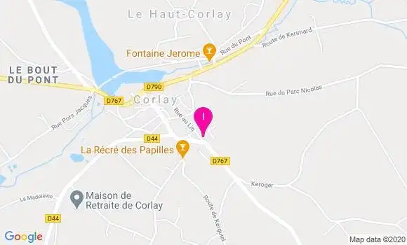 Localisation Julie Hamet