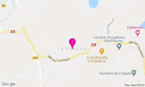 Localisation Erika Rioual