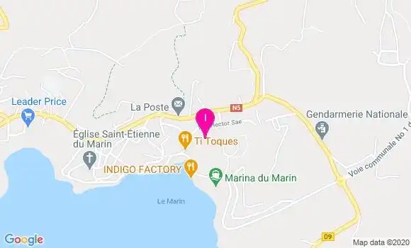 Localisation Marie Josette Marous