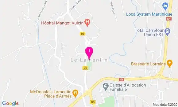 Localisation Guylene Jean Marie