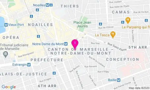 Localisation Djamila Chabbi