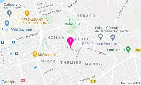 Localisation Mesmine Atam Kassigadou