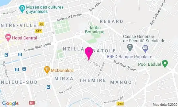 Localisation Antoinette Caman