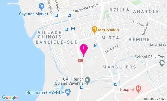 Localisation Aurelia Stanislas