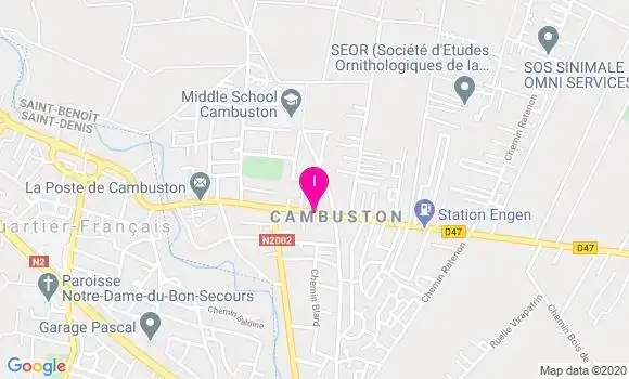 Localisation Stephane Elisabeth