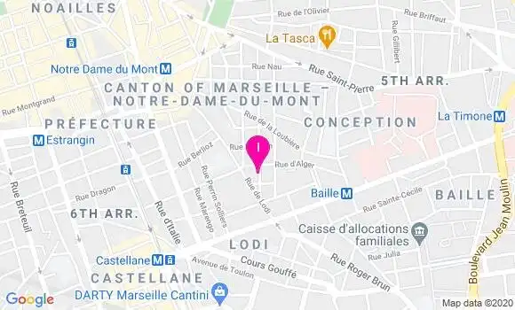 Localisation Jaymes Aouizerate