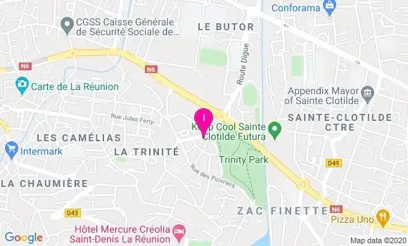 Localisation Rachelle Lamlac