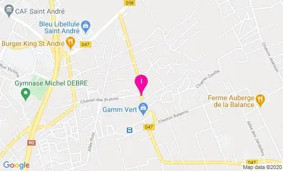 Localisation Marie Josee Roucoumany Amaye