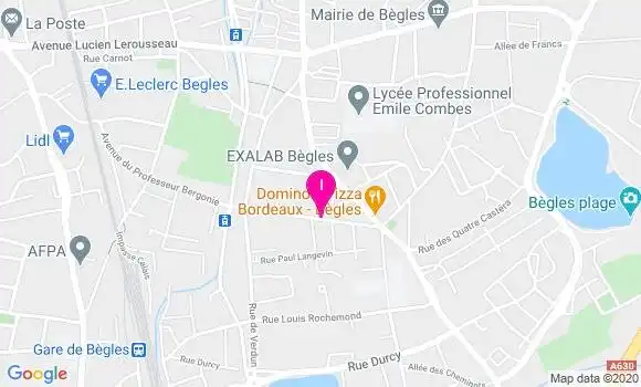 Localisation Delphine Raymond