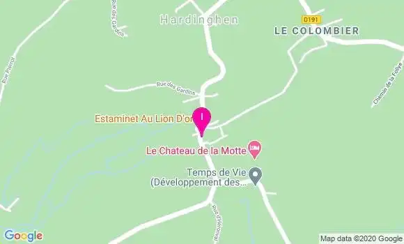 Localisation Clementine Sergent