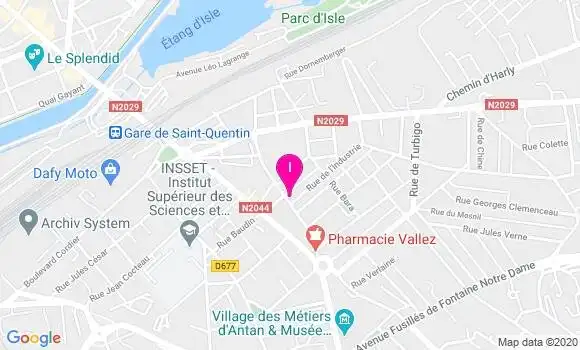 Localisation Anne Daniel