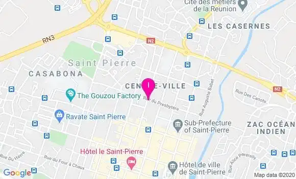 Localisation Marie Sandrine Hoarau