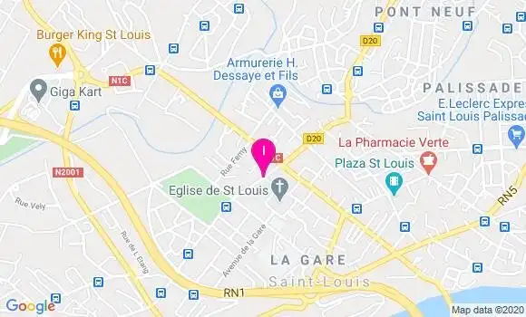 Localisation Natacha Hoarau