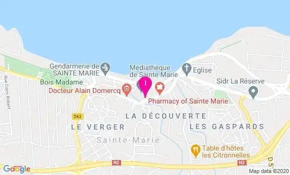 Localisation Marie Annick Lauret