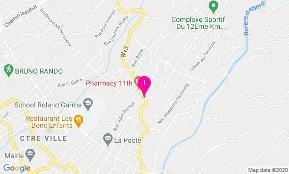 Localisation Marlene Payet
