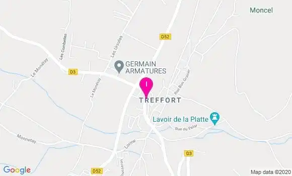 Localisation Emilie Brunel