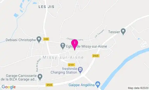 Localisation Charlotte Roussel