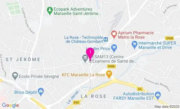 Localisation Frederic Cortes