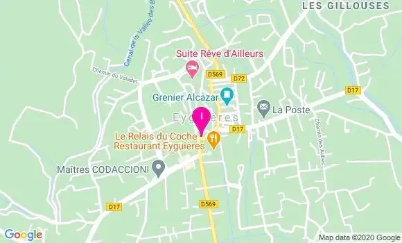 Localisation Raphaelle Aribaud