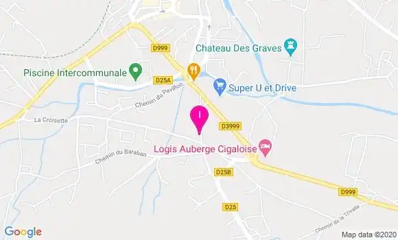 Localisation Laetitia Gleizon