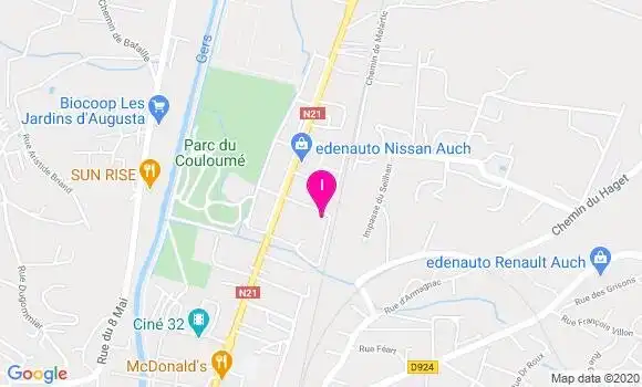 Localisation Marie Laure Peres