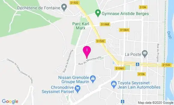 Localisation Coline Valfort
