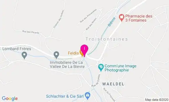 Localisation Camille Lombard
