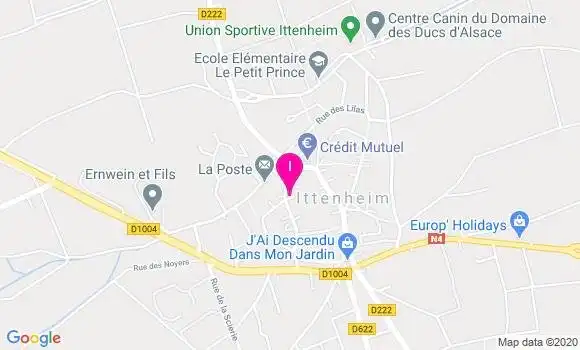 Localisation Sabrina Heim Bernaert