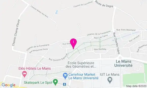 Localisation Elodie Hoareau