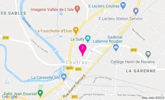 Localisation Isabelle Guilmois