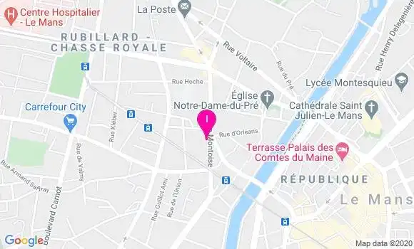Localisation Jessica Burger