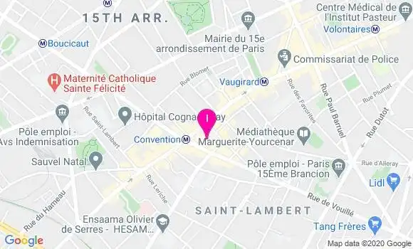 Localisation Thomas Mestre